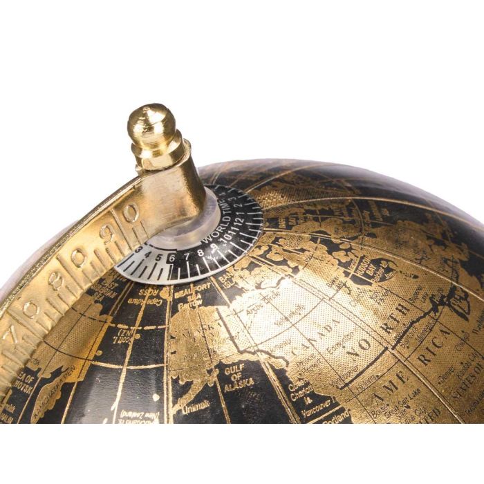 Giftdecor Globo Terráqueo de Madera y Plástico, 15 cm, Colores Surtidos Blanco/Oro/Negro, Ideal Decoración (8 Unidades) 3 Giftdecor Globo Terráqueo de Madera y Plástico, 15 cm, Colores Surtidos Blanco/Oro/Negro, Ideal Decoración (8 Unidades) 3