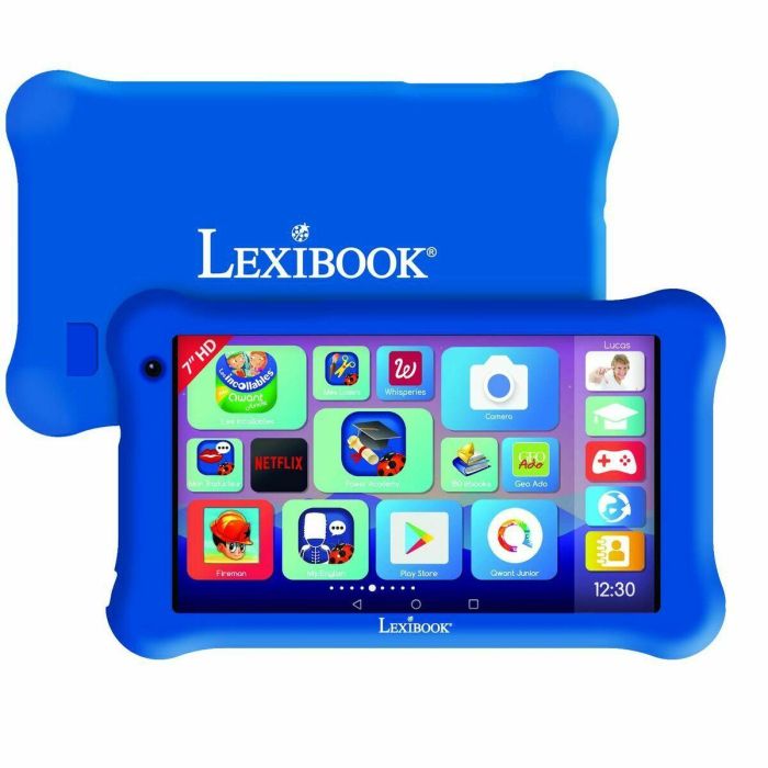 Lexibook LexiTab Master 7 Tablet educativa para niños 6-14 años, HD 7", procesador Quad Core, 1GB RAM, Android, control parental, con cubierta protectora. 3 Lexibook LexiTab Master 7 Tablet educativa para niños 6-14 años, HD 7", procesador Quad Core, 1GB RAM, Android, control parental, con cubierta protectora. 3