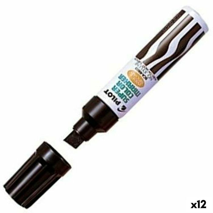 Rotulador permanente Pilot SCA-6600 Negro (12 Unidades) Rotulador permanente Pilot SCA-6600 Negro (12 Unidades)