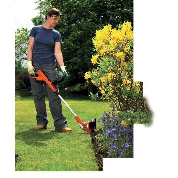 Black+Decker -Bordure Cut 23 cm 18 V 2 AH - GLC1823L20 -QW - Cabeza de giro 180 ° 4 Black+Decker -Bordure Cut 23 cm 18 V 2 AH - GLC1823L20 -QW - Cabeza de giro 180 ° 4