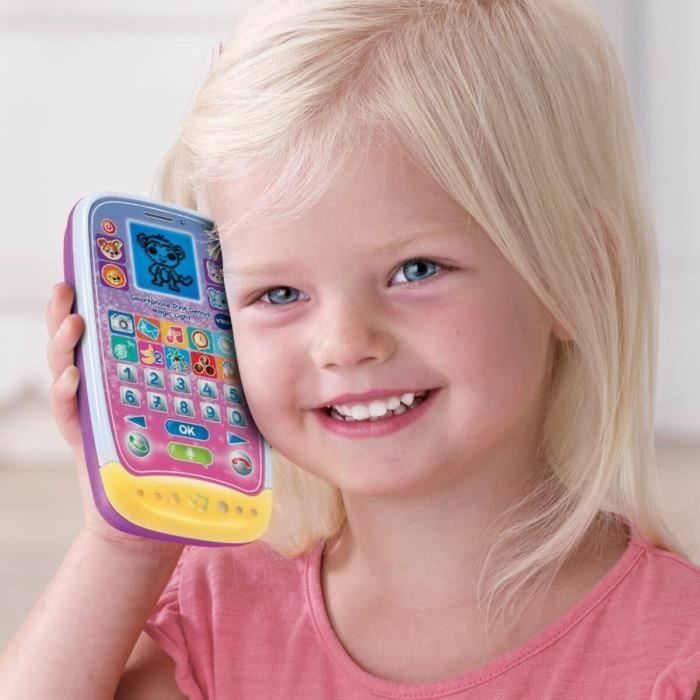 Teléfono de Juguete Vtech Smartphone P´tit Genius Magic Light (FR) 1