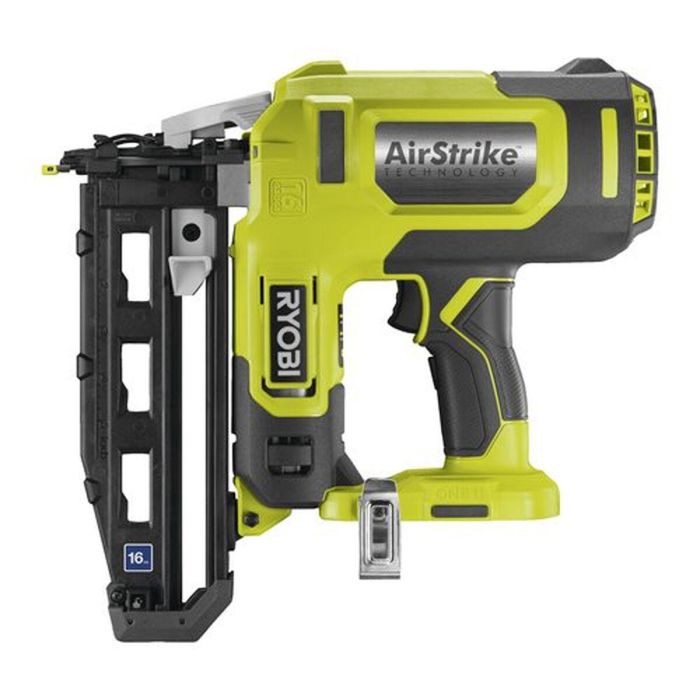 Ryobi R16GN18-0 Clavadora de Acabado 16G de Aire Comprimido ONE+ 18V - Puntas 19-64mm, Cabeza 1.6mm, Cargador 100 0 Ryobi R16GN18-0 Clavadora de Acabado 16G de Aire Comprimido ONE+ 18V - Puntas 19-64mm, Cabeza 1.6mm, Cargador 100 0
