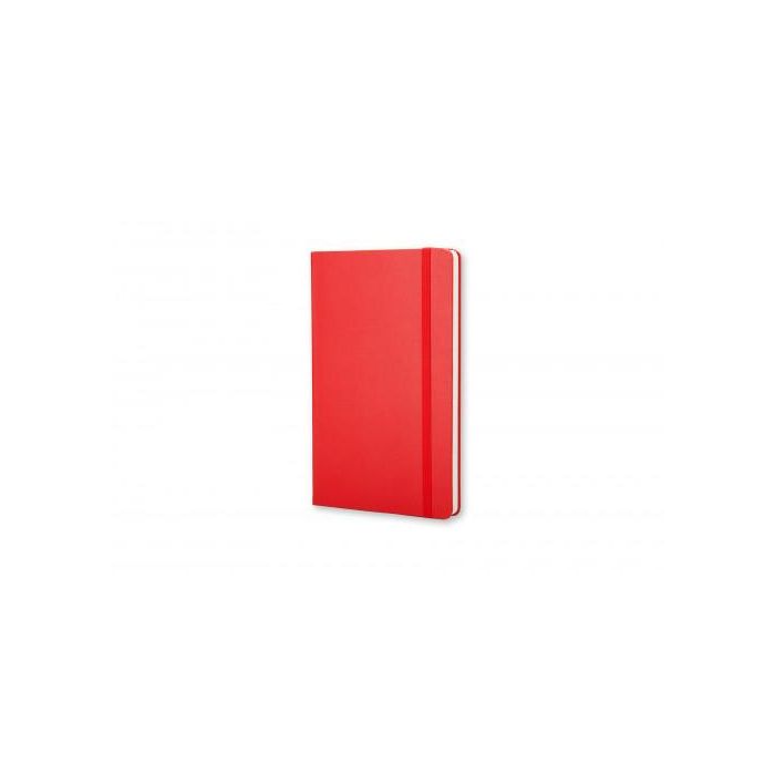 Moleskine QP012R Libreta Clásica Tapa Dura Roja Lisa 9x14cm 192 Hojas 70 g/m² 2