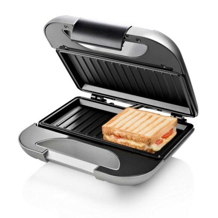 Sandwichera Grill Princess 01.127003.01.001 Negro Plateado 750 W 10