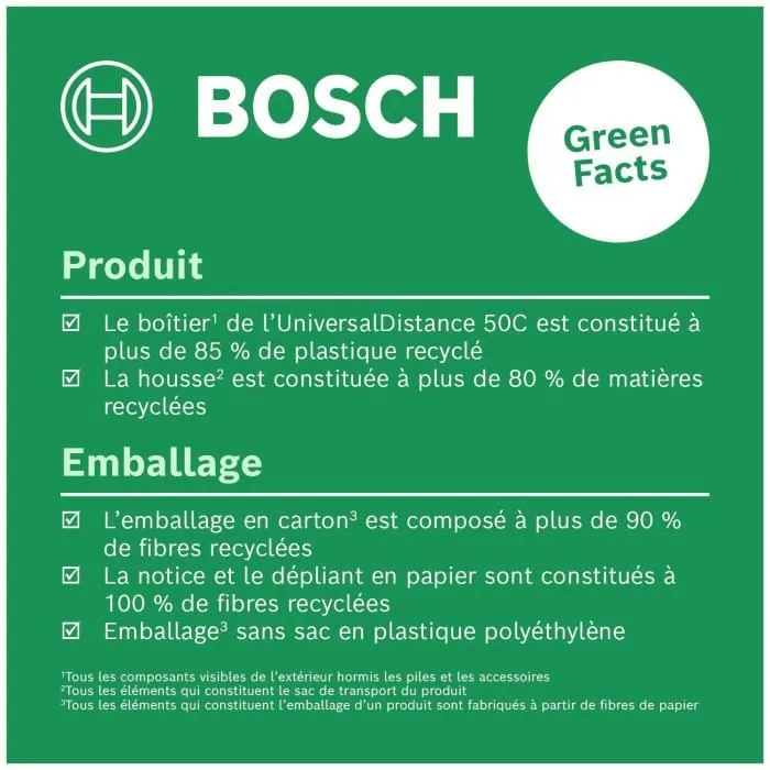 Bosch UniversalDistance 50C Telémetro Láser BOS4053423245202 2 Bosch UniversalDistance 50C Telémetro Láser BOS4053423245202 2