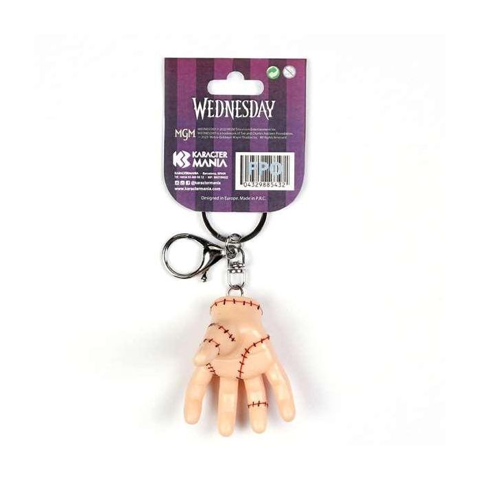 Karactermania Llavero Miércoles 3D de Plástico ABS, Hueso, 5x4.5x6 cm 8