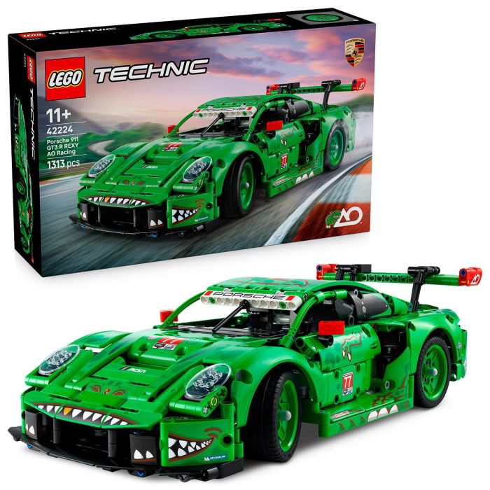Lego Technic Coche Porsche 911 GT3 R Rexy AO Racing 42224 0 Lego Technic Coche Porsche 911 GT3 R Rexy AO Racing 42224 0