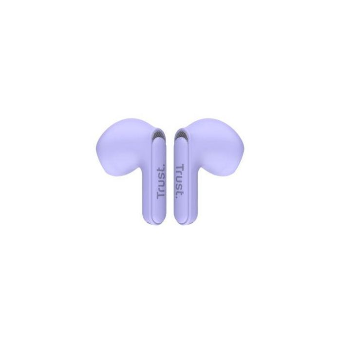 Auriculares Bluetooth Trust Yavi ENC con estuche de carga/ Morados 2 Auriculares Bluetooth Trust Yavi ENC con estuche de carga/ Morados 2
