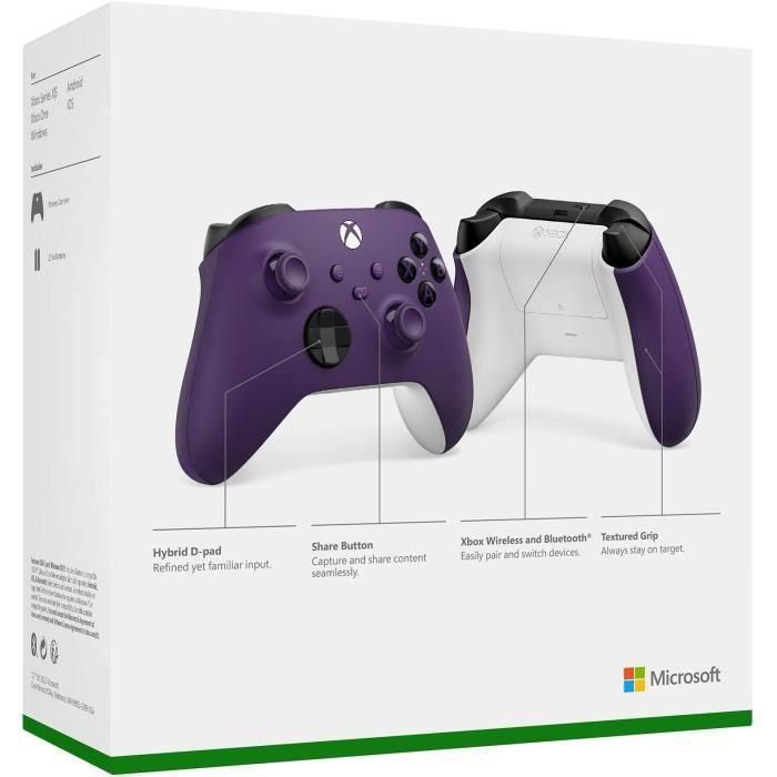Microsoft MIC1694650375365 Mando inalámbrico Xbox Púrpura Astral 5