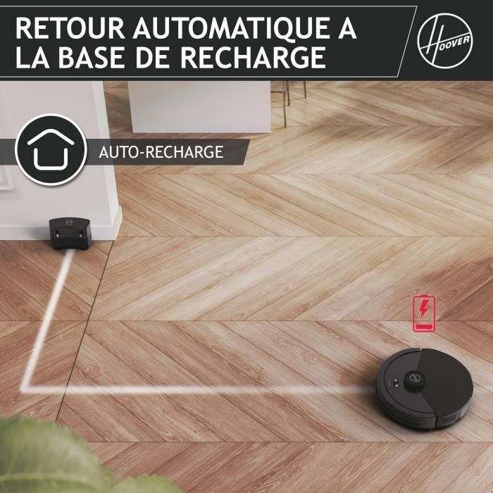 Robot Aspirador en Seco - HOOVER - HG410D - 4000 Pa - Autonomía: 120 min - 65 dBA 3 Robot Aspirador en Seco - HOOVER - HG410D - 4000 Pa - Autonomía: 120 min - 65 dBA 3
