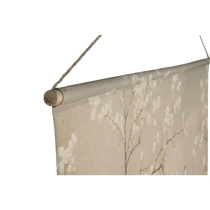 Lienzo Oriental DKD Home Decor Amarillo Blanco 2.5 x 125 x 145 cm (4 Unidades) 4
