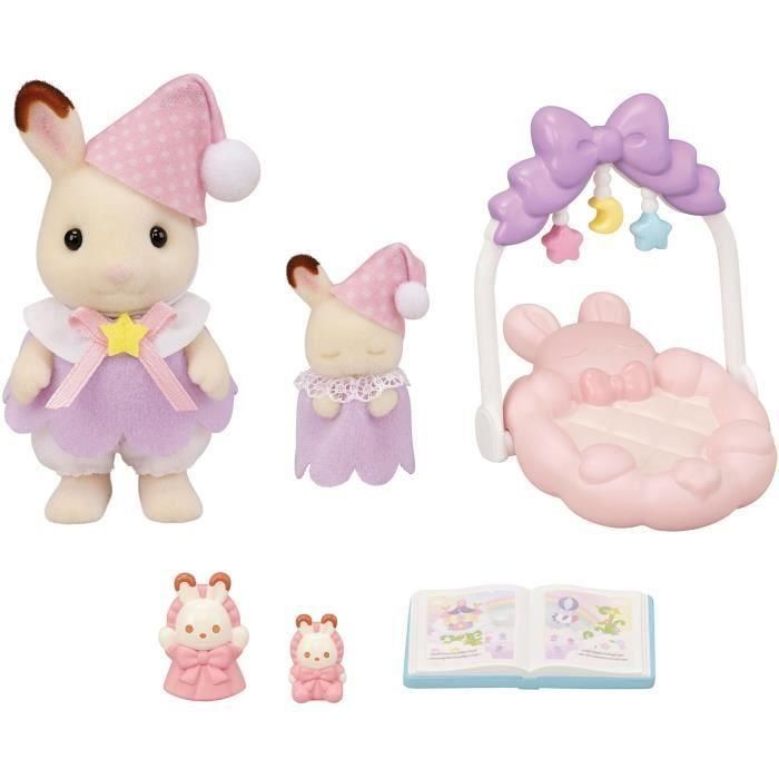 Las hermanas conejitas de chocolate: hora de dormir - SYLVANIAN FAMILIES - 5806 3