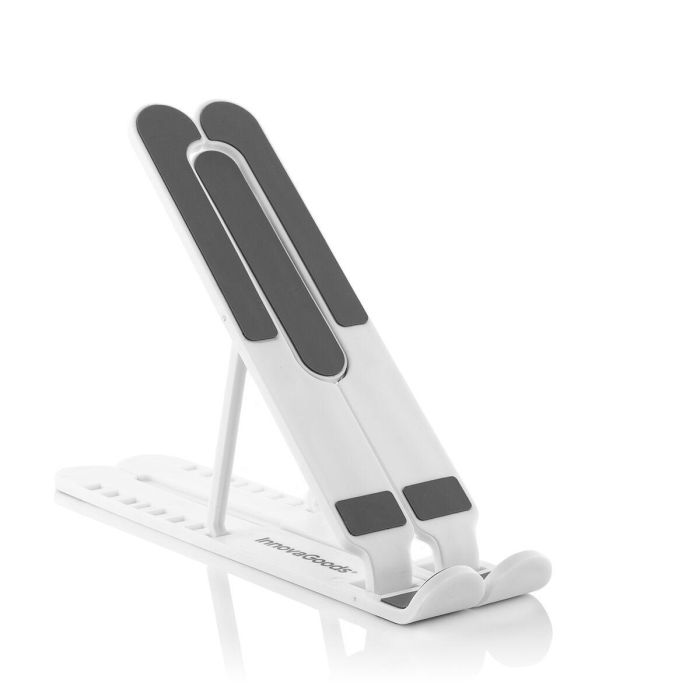 Soporte Plegable y Regulable para Portátil Flappot InnovaGoods 6 Soporte Plegable y Regulable para Portátil Flappot InnovaGoods 6