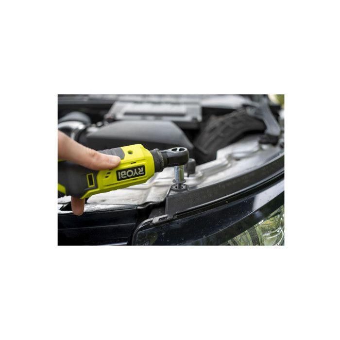 Clave de trinquete de 18V - accesorio cuadrado de 3/8 '' - 60 nm - entregado con 1 punta de extensión 2 Clave de trinquete de 18V - accesorio cuadrado de 3/8 '' - 60 nm - entregado con 1 punta de extensión 2