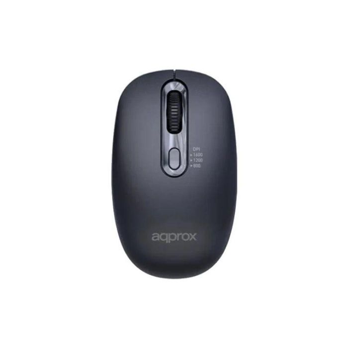 Ratón approx! APPXM200 Negro 800/1200/1600 dpi Plug and play 1600 dpi 1200 DPI 800 dpi 1