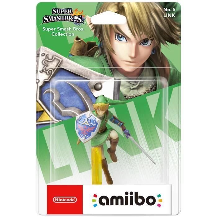 Figura Amiibo - Enlace N°05  Colección Super Smash Bros..