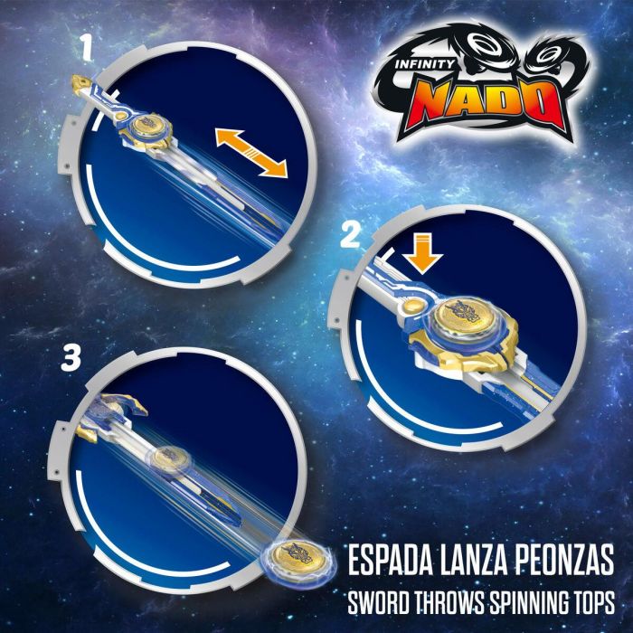 Peonza Infinity Nado (4 Unidades) 4 Peonza Infinity Nado (4 Unidades) 4