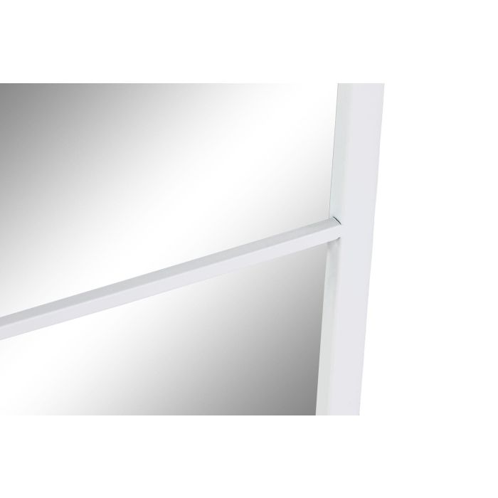 Espejo de pared DKD Home Decor Blanco Ventana 90 x 2 x 90 cm 2
