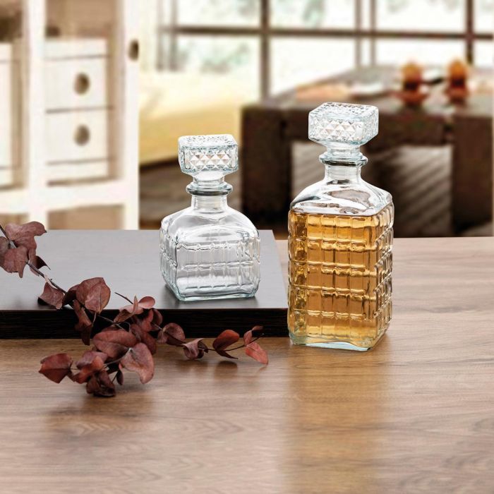 Quid Licorera Renova Cuadrada Vidrio 1 L 1