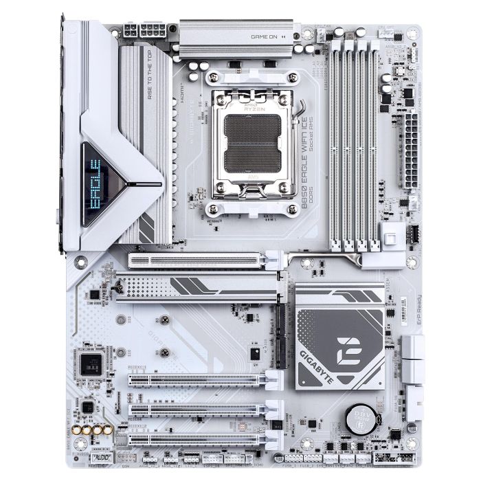 Gigabyte GA-B850 EAGLE WF7 ICE Placa base ATX AMD B850 DDR5 AM5 Wi-Fi 7 2.5GbE para Ryzen 7000/8000/9000 Series 1 Gigabyte GA-B850 EAGLE WF7 ICE Placa base ATX AMD B850 DDR5 AM5 Wi-Fi 7 2.5GbE para Ryzen 7000/8000/9000 Series 1