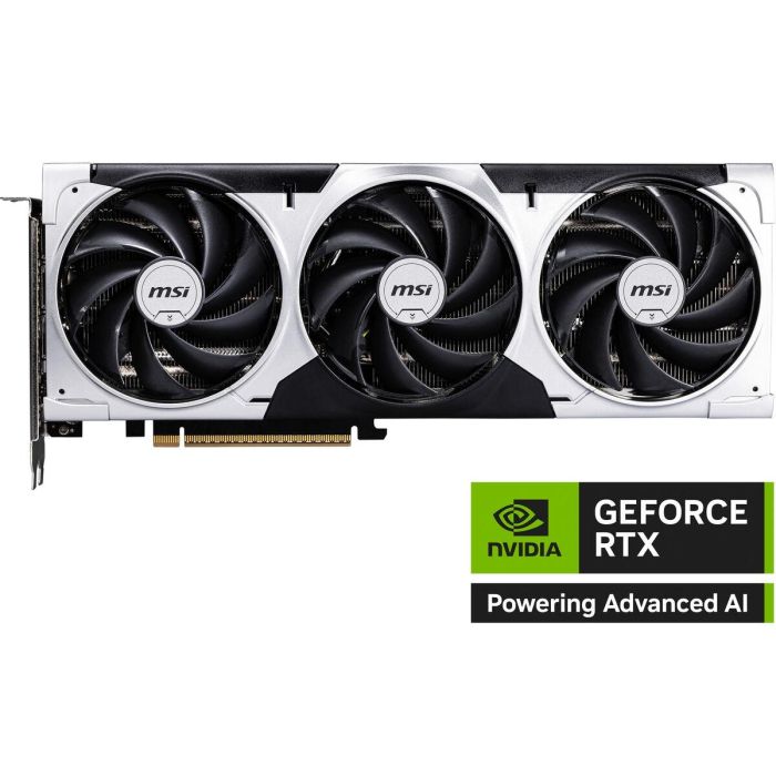 MSI Tarjeta Gráfica NVIDIA GeForce RTX 5060 Ti VENTUS 3X OC 16GB GDDR7 PCIe 5.0 con 4608 Núcleos CUDA y 2602 MHz 1
