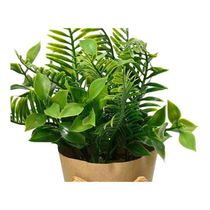 Planta artificial con maceta de papel de 18cm modelos surtidos 808607 2