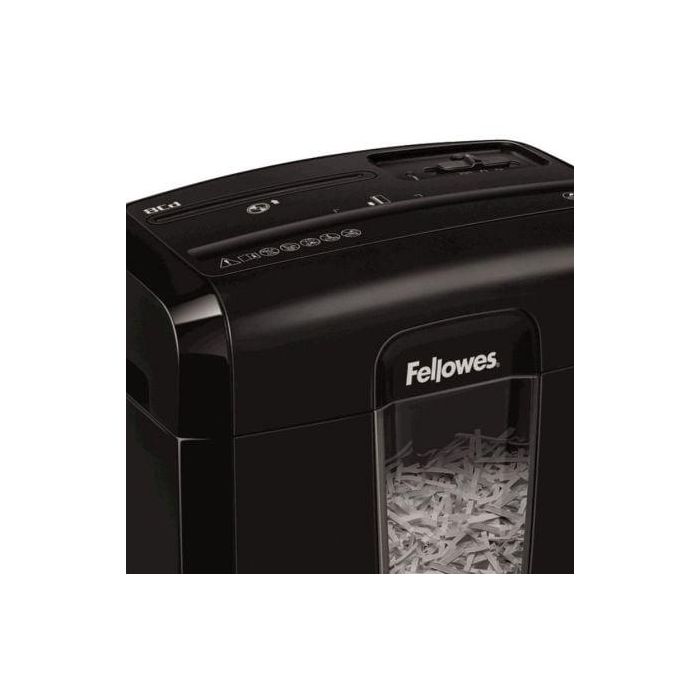Destructora Fellowes 8CD/ Corte en Partículas de 4 x 35mm/ Negra 3 Destructora Fellowes 8CD/ Corte en Partículas de 4 x 35mm/ Negra 3