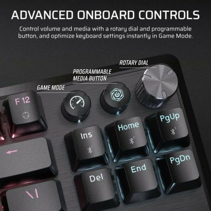 Teclado Inalámbrico Corsair Negro Qwerty Español 2