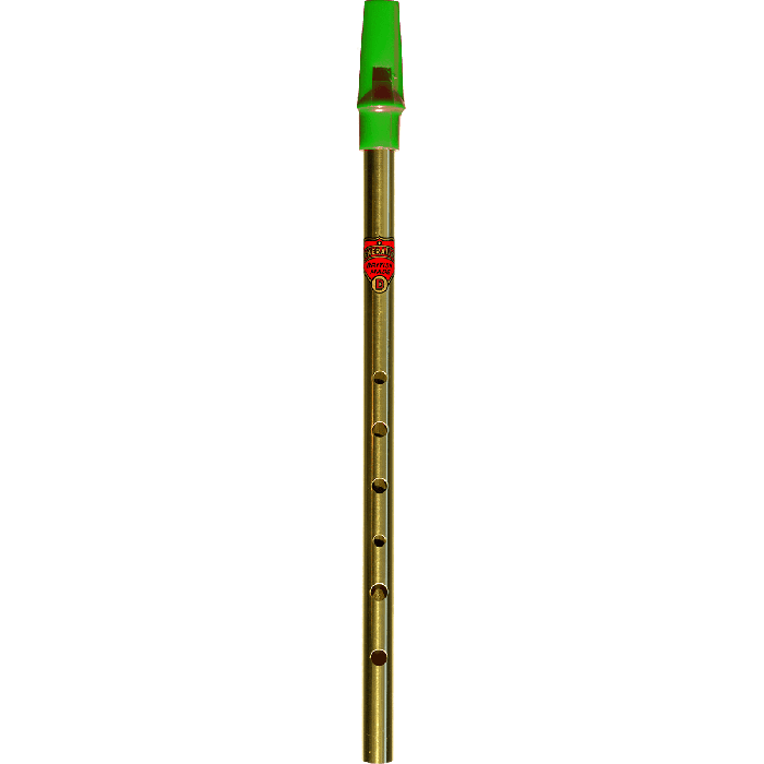 FOLK Flageol. Lt Verde Re de 32.9 cm x 5 cm x 2.4 cm