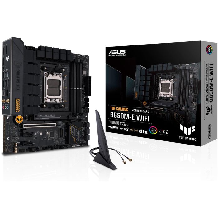 ASUS TUF GAMING B650M-E WiFi Placa base AMD B650 Ranura micro ATX AM5 0 ASUS TUF GAMING B650M-E WiFi Placa base AMD B650 Ranura micro ATX AM5 0
