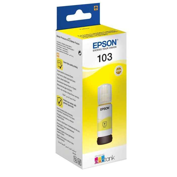 Tinta para Recargar Cartuchos Epson 103 Amarillo 1