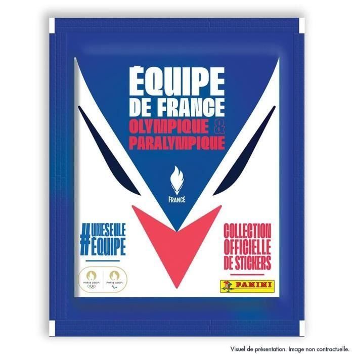 Caja de 50 bolsas - PANINI - Equipo francés Juegos Olímpicos 2024 1 Caja de 50 bolsas - PANINI - Equipo francés Juegos Olímpicos 2024 1