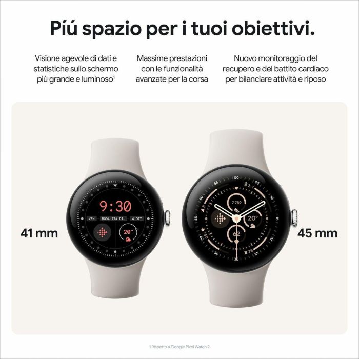 Smartwatch Google GA05785-DE Negro 1,4" 45 mm 10