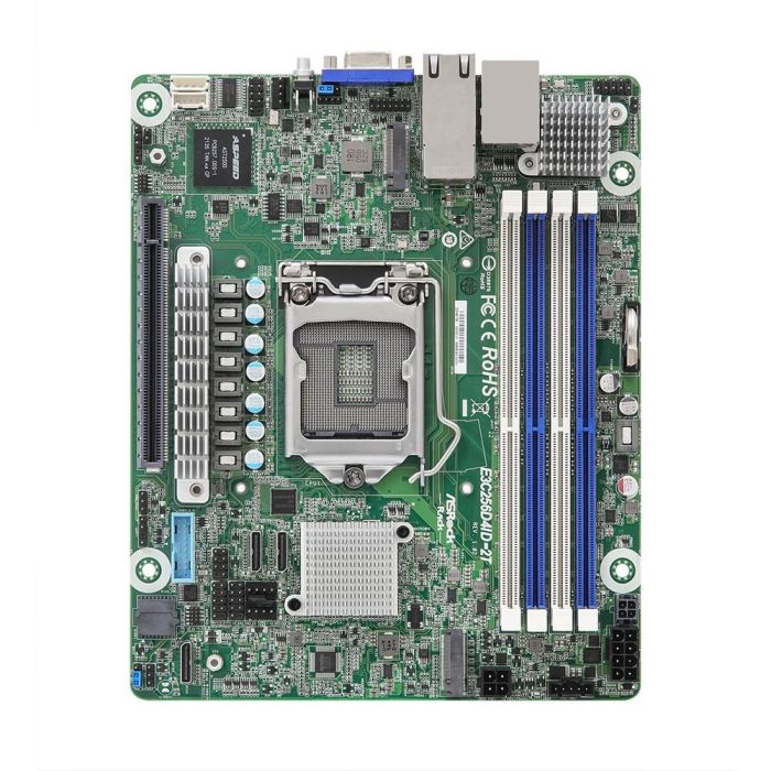 ASRock Mainboard E3C256D4ID-2T mini-ITX Sockel 1200 Single 0 ASRock Mainboard E3C256D4ID-2T mini-ITX Sockel 1200 Single 0