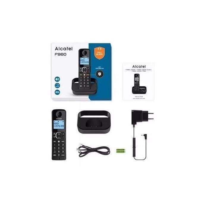 Teléfono Inalámbrico Alcatel F860 Negro 5 Teléfono Inalámbrico Alcatel F860 Negro 5