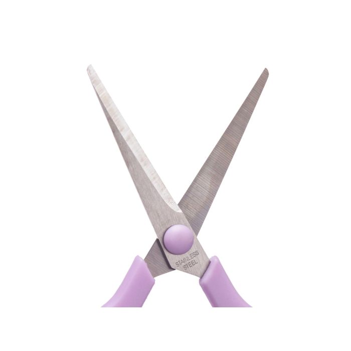 Tijeras Medianas Pincello 9x21x1 cm - Surtido Colores (Morado, Rosa, Verde) (24 Unidades) 3