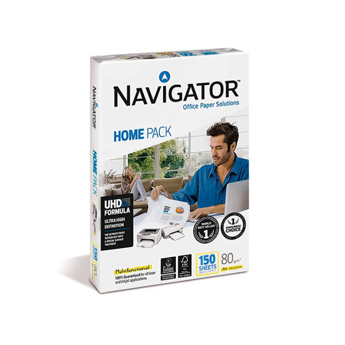 Navigator Papel DIN A4 80 gramos Multifuncion Paquete 150 Hojas 3