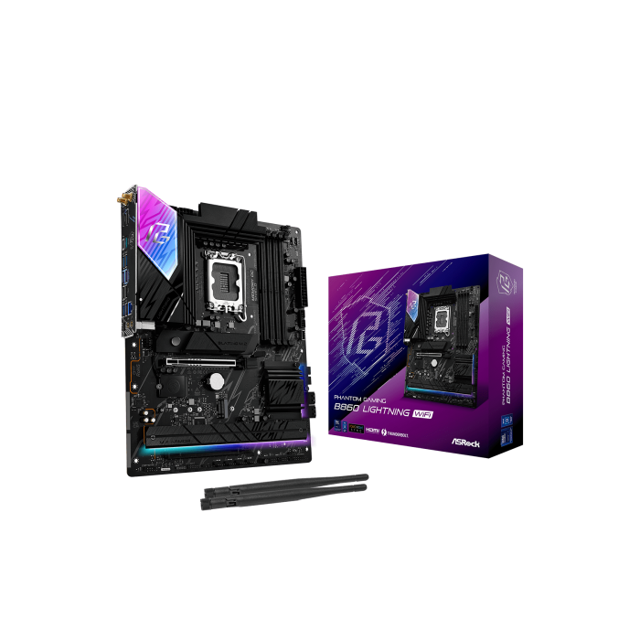 Placa Base ASRock B860M LIGHTNING WiFi Intel B860 LGA 1851 0 Placa Base ASRock B860M LIGHTNING WiFi Intel B860 LGA 1851 0