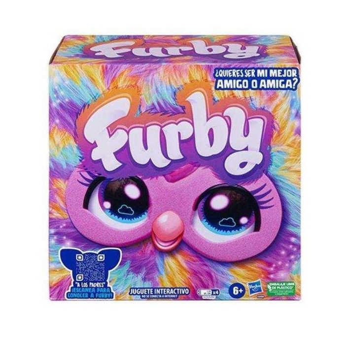 Furby dj rainbow, más de 1000 interacciones, cuerpo arco iriis luminoso y 5 modos de juego 2 Furby dj rainbow, más de 1000 interacciones, cuerpo arco iriis luminoso y 5 modos de juego 2