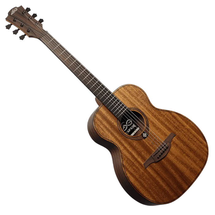 LAG Guitarra Acústica Escapade A/E Zurdos Travel Electroacústica Folk Natural Satinado Zurda 2