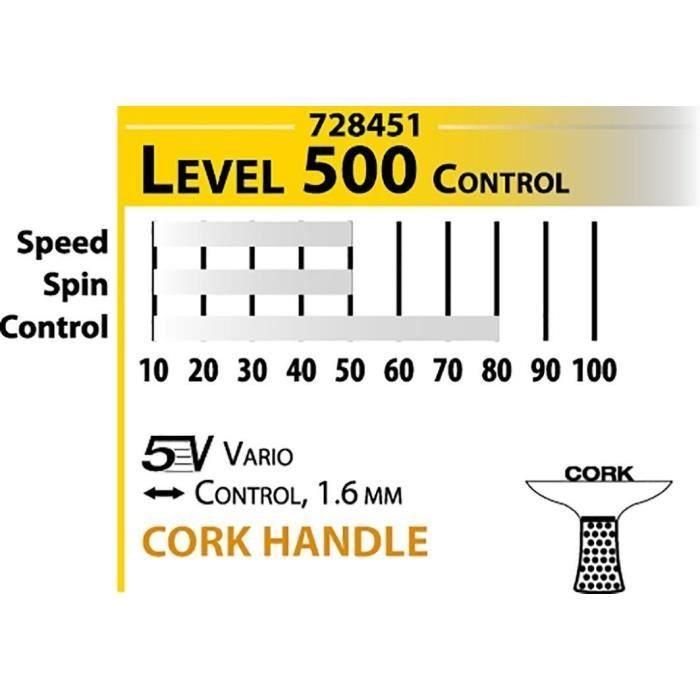 DONIC SCHILDKRÖT Persson 500 Juego de Raquetas de Tenis de Mesa - 2 Raquetas, 3 Bolas, Funda - Espuma 1.6mm, ITTF Aprobado 4