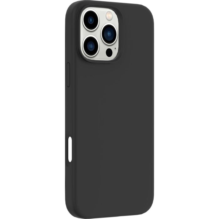 eSTUFF Funda silicona INFINITE RIGA para iPhone 16 Pro Max, Negra, 93% material reciclado 1