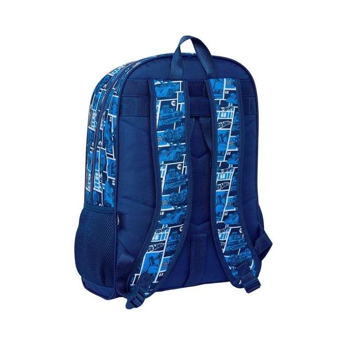 Mochila Escolar Hot Wheels Sonny Azul marino 32 x 42 x 14 cm 1 Mochila Escolar Hot Wheels Sonny Azul marino 32 x 42 x 14 cm 1