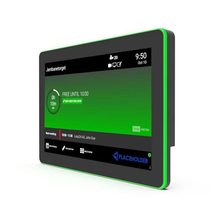 Loop24 LoopMeeting, 8" LED Room Booking Touch Panel (1280x800). LAN (POE), Wi-fi & Perpetual license (Lifetime, no annual cost) (LM8058T-LED) 1 Loop24 LoopMeeting, 8" LED Room Booking Touch Panel (1280x800). LAN (POE), Wi-fi & Perpetual license (Lifetime, no annual cost) (LM8058T-LED) 1
