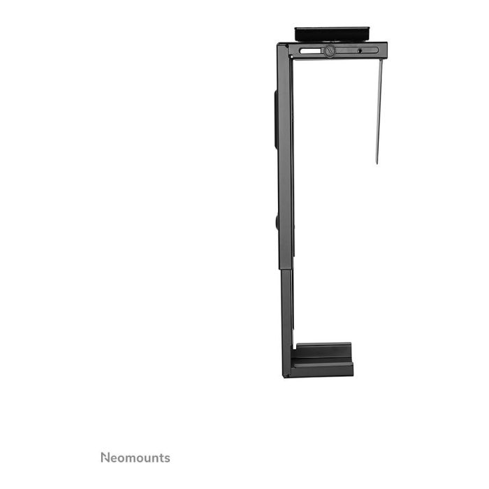 Neomounts NM-CPU100BLACK Soporte CPU/PC Bajo Mesa, Max 10 kg, 360° Giratorio, H:30-53 cm, W:9-20 cm, Universal, Negro 4 Neomounts NM-CPU100BLACK Soporte CPU/PC Bajo Mesa, Max 10 kg, 360° Giratorio, H:30-53 cm, W:9-20 cm, Universal, Negro 4
