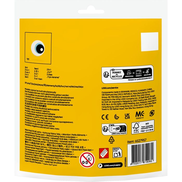 LEGO 30688 Creator 3-in-1 Tropischer Tukan 2 LEGO 30688 Creator 3-in-1 Tropischer Tukan 2