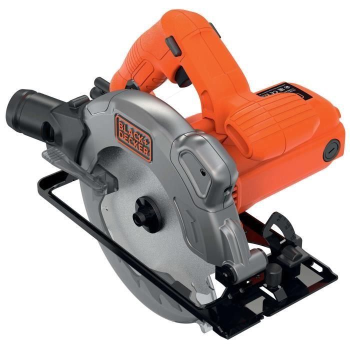 Black & Decker CS1250LA Sierra circular 1250W, disco 190mm, profundidad corte 66mm (90°) / 42mm (45°) 0 Black & Decker CS1250LA Sierra circular 1250W, disco 190mm, profundidad corte 66mm (90°) / 42mm (45°) 0