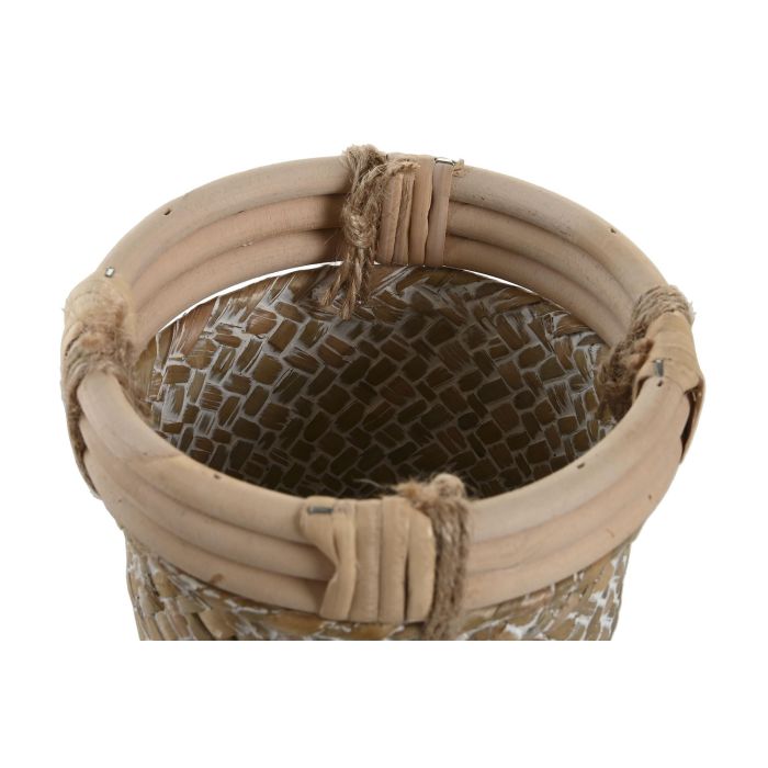 Cesta Balines DKD Home Decor Natural 16 x 16 x 16 cm Set de 2 2