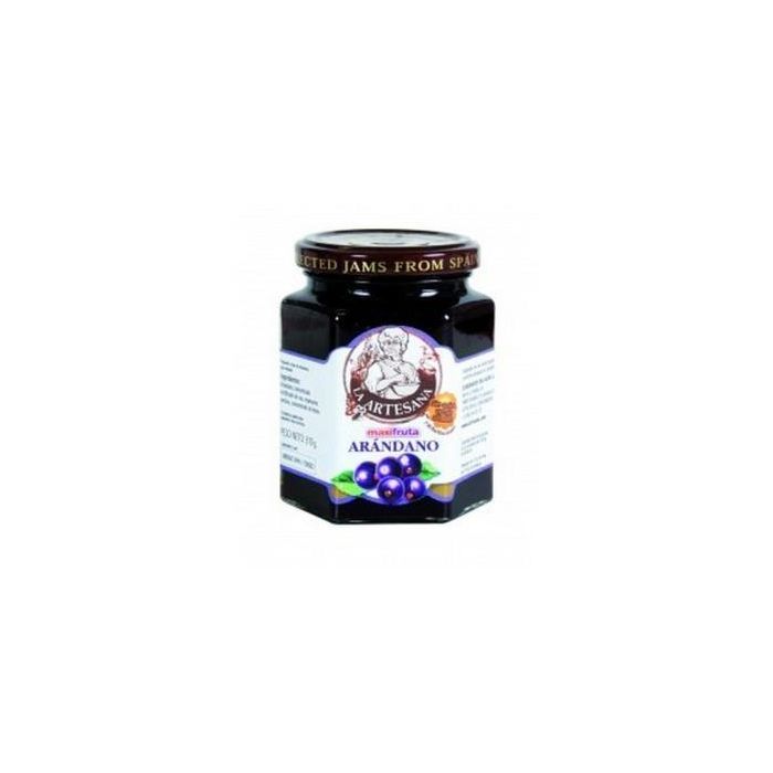 Maxifrruta Mermelada de Arándano 305g Sin Azúcares Añadidos Sin Gluten Vegana Natural Con Vitamina C