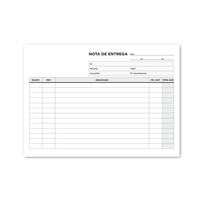 Liderpapel Talonario Entregas Cuarto Apaisado Duplicado Portugues 229 2